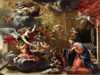 The Annunciation, 1651-52-Charles Poerson-Stretched Canvas