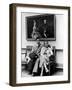 Charles Pope, Track Star and Student Council President Sitting with Katherine Winne-Alfred Eisenstaedt-Framed Photographic Print