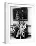 Charles Pope, Track Star and Student Council President Sitting with Katherine Winne-Alfred Eisenstaedt-Framed Photographic Print