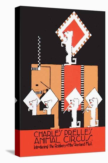 Charles Prelle's Animal Circus-null-Stretched Canvas