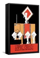 Charles Prelle's Animal Circus-null-Framed Stretched Canvas