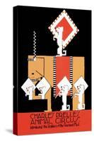 Charles Prelle's Animal Circus-null-Stretched Canvas
