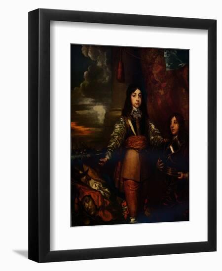 Charles, Prince of Wales, Age 12, c1642, (1936)-William Dobson-Framed Giclee Print