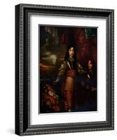 Charles, Prince of Wales, Age 12, c1642, (1936)-William Dobson-Framed Giclee Print