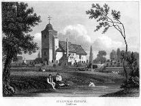 St Pancras Old Church, London, 1815-Charles Pye-Giclee Print