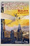 Grande Semaine D'Aviation Poster-Charles Rambert-Framed Stretched Canvas
