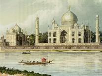 The Taj Mahal, Tomb of the Emperor Shah Jehan and His Queen, circa 1824-Charles Ramus Forrest-Framed Stretched Canvas