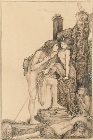 Oedipus and the Sphinx, 1891