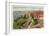 Charles River Esplanade, Boston, Massachusetts-null-Framed Art Print