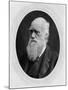 Charles Robert Darwin (B/W Photo)-Lock and Whitfield-Mounted Giclee Print