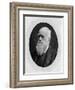 Charles Robert Darwin (B/W Photo)-Lock and Whitfield-Framed Giclee Print