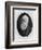 Charles Robert Darwin (B/W Photo)-Lock and Whitfield-Framed Giclee Print