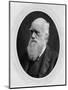 Charles Robert Darwin (B/W Photo)-Lock and Whitfield-Mounted Giclee Print