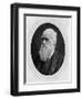 Charles Robert Darwin (B/W Photo)-Lock and Whitfield-Framed Premium Giclee Print