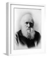 Charles Robert Darwin, English Naturalist-Science Source-Framed Giclee Print