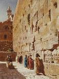 At the Wailing Wall-Charles Robertson-Giclee Print