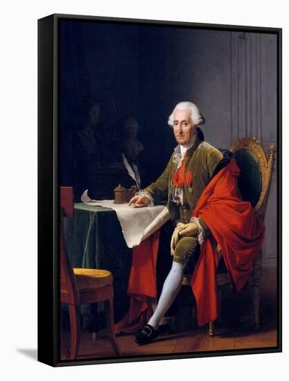 Charles-Roger, Prince De Bauffremont (1713-179)-Adélaïde Labille-Guiard-Framed Stretched Canvas