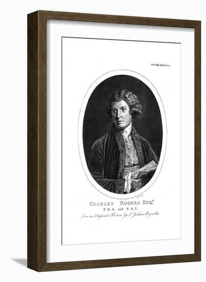 Charles Rogers-Sir Joshua Reynolds-Framed Giclee Print