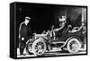 Charles Rolls at the Wheel of a 1904 Royce Car, C1904-null-Framed Stretched Canvas
