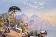 Near Naples, 1883-Charles Rowbotham-Laminated Giclee Print