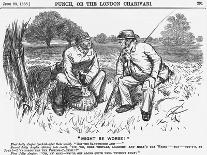 A Satirical Look at the Chances of the Average Police Constable's Ability to Catch a Cold, 1886-Charles Samuel Keene-Giclee Print