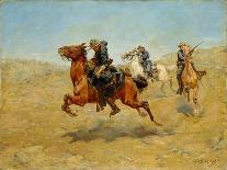 Fight to the Finish-Charles Schreyvogel-Giclee Print