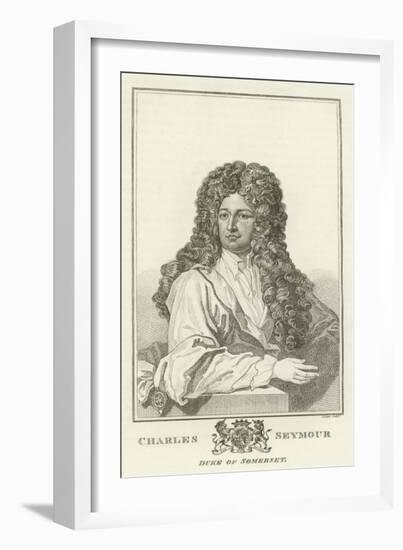 Charles Seymour, Duke of Somerset-Godfrey Kneller-Framed Giclee Print