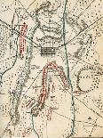 Map of the Battle of Gettysburg, Pennsylvania, 1-3 July 1863 (1862-186)-Charles Sholl-Stretched Canvas