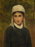 Young Girl in the Classroom, 1876-Charles Sillem Lidderdale-Giclee Print