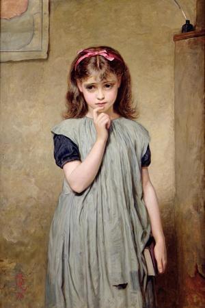 Young Girl in the Classroom, 1876