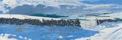 Snowscape, Early March, 2014-Charles Simpson-Giclee Print