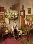 The Buttonhole-Charles Spencelayh-Framed Premium Giclee Print