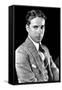 Charles Spencer Chaplin (1889-1977), English Actor and Comedian-null-Framed Stretched Canvas