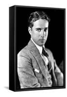 Charles Spencer Chaplin (1889-1977), English Actor and Comedian-null-Framed Stretched Canvas