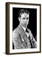 Charles Spencer Chaplin (1889-1977), English Actor and Comedian-null-Framed Giclee Print