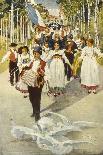 Fete, Alsace-Charles Spindler-Laminated Art Print