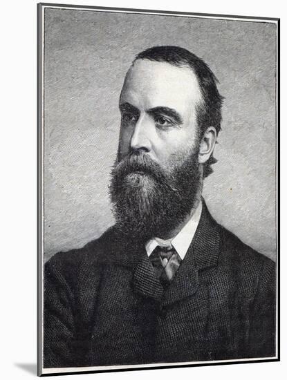 Charles Stewart Parnell, Engraving after a Photograph by William Lawrence-Irish Photographer-Mounted Giclee Print