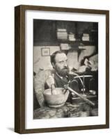 Charles Stewart Parnell in His Laboratory-null-Framed Giclee Print