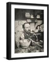 Charles Stewart Parnell in His Laboratory-null-Framed Giclee Print