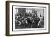 Charles Stewart Parnell is Re- Elected as Leader of the Irish Party in Committee Room 15-T. Walter-Framed Art Print