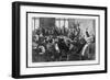 Charles Stewart Parnell is Re- Elected as Leader of the Irish Party in Committee Room 15-T. Walter-Framed Art Print