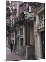 Charles Street, Beacon Hill, Boston, Massachusetts, New England, USA-Amanda Hall-Mounted Photographic Print