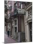 Charles Street, Beacon Hill, Boston, Massachusetts, New England, USA-Amanda Hall-Mounted Photographic Print