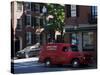 Charles Street, Beacon Hill, Boston, Massachusetts, New England, USA-Amanda Hall-Stretched Canvas