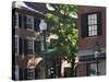 Charles Street, Beacon Hill, Boston, Massachusetts, USA-Amanda Hall-Stretched Canvas