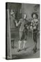 Charles Stuart in the Home of Van Dyck-Walter Stanley Paget-Stretched Canvas