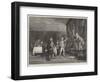 Charles Surface Selling His Ancestors' Portraits-Claude Andrew Calthrop-Framed Giclee Print