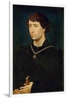 Charles the Bold, 1460 (Oil on Panel)-Rogier van der Weyden-Framed Giclee Print