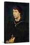 Charles the Bold, 1460 (Oil on Panel)-Rogier van der Weyden-Framed Stretched Canvas