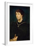 Charles the Bold, 1460 (Oil on Panel)-Rogier van der Weyden-Framed Giclee Print